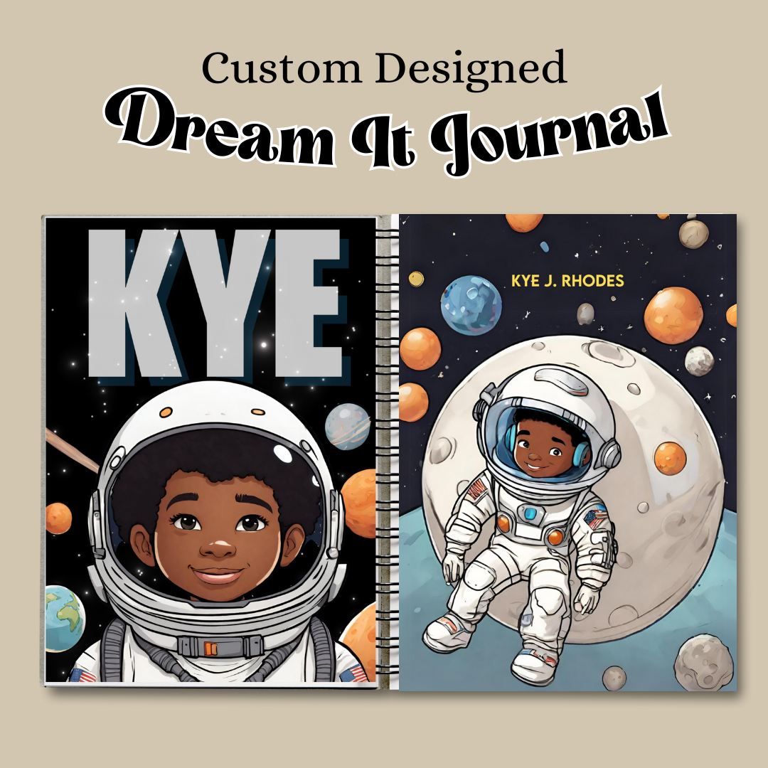 Custom 'Dream It' Journal