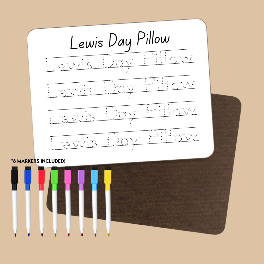 Custom Name Practice Dry Erase Board