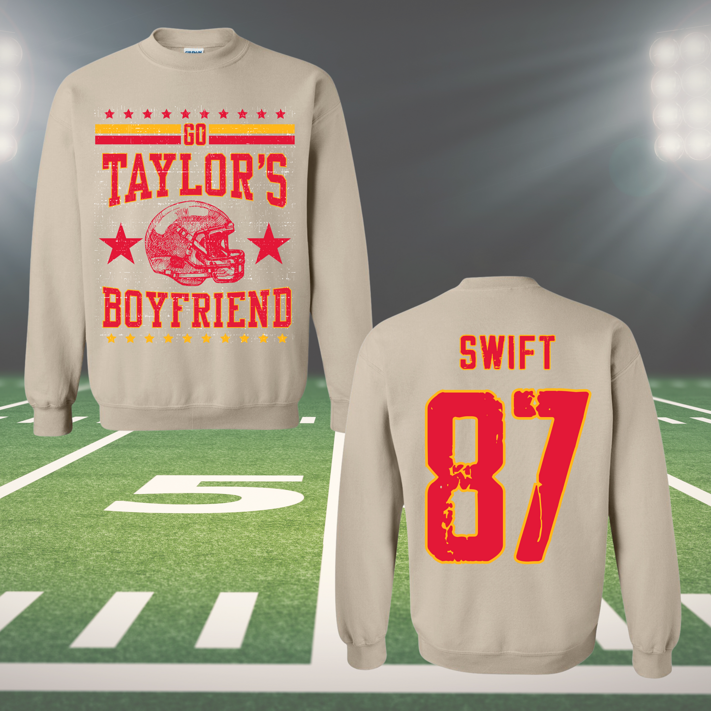 Go Taylor's Boyfriend Women's Crewneck