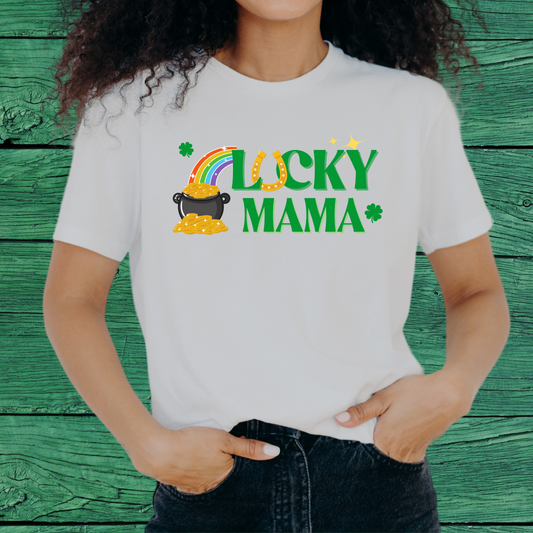 Lucky Mama St. Patrick's Day Tshirt