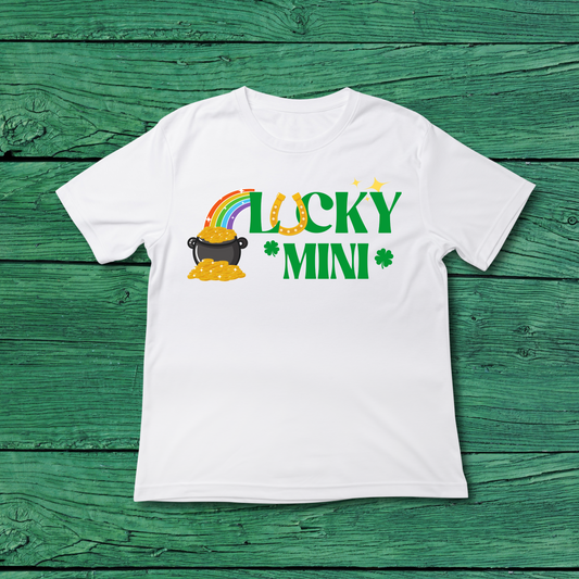 Lucky Mini St. Patrick's Day Kids Tshirt