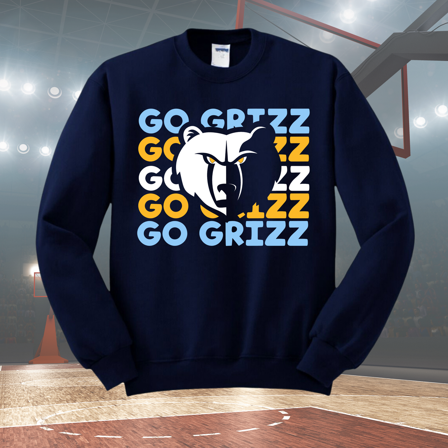 Go Grizz Unisex Crewneck