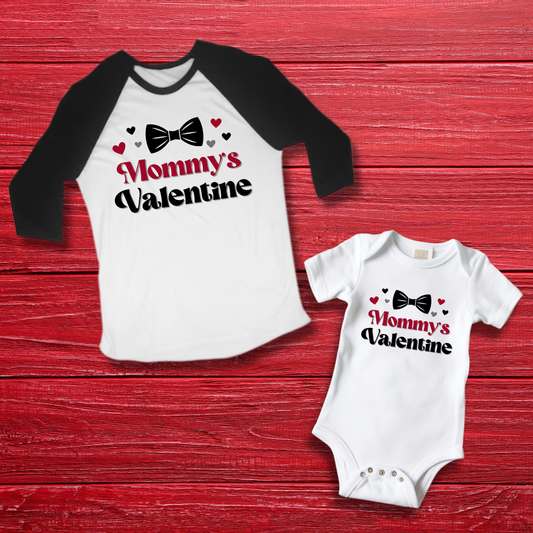 Mommy's Valentine Boys Tshirt