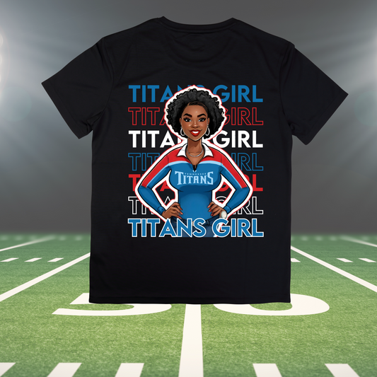 Titans Girl Womens Tshirt