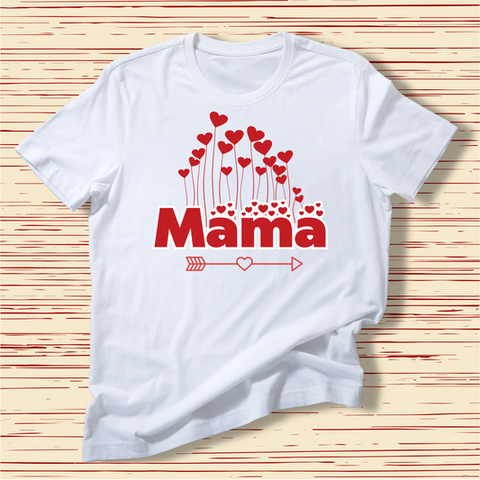 Love is in the Air Mama Tshirt